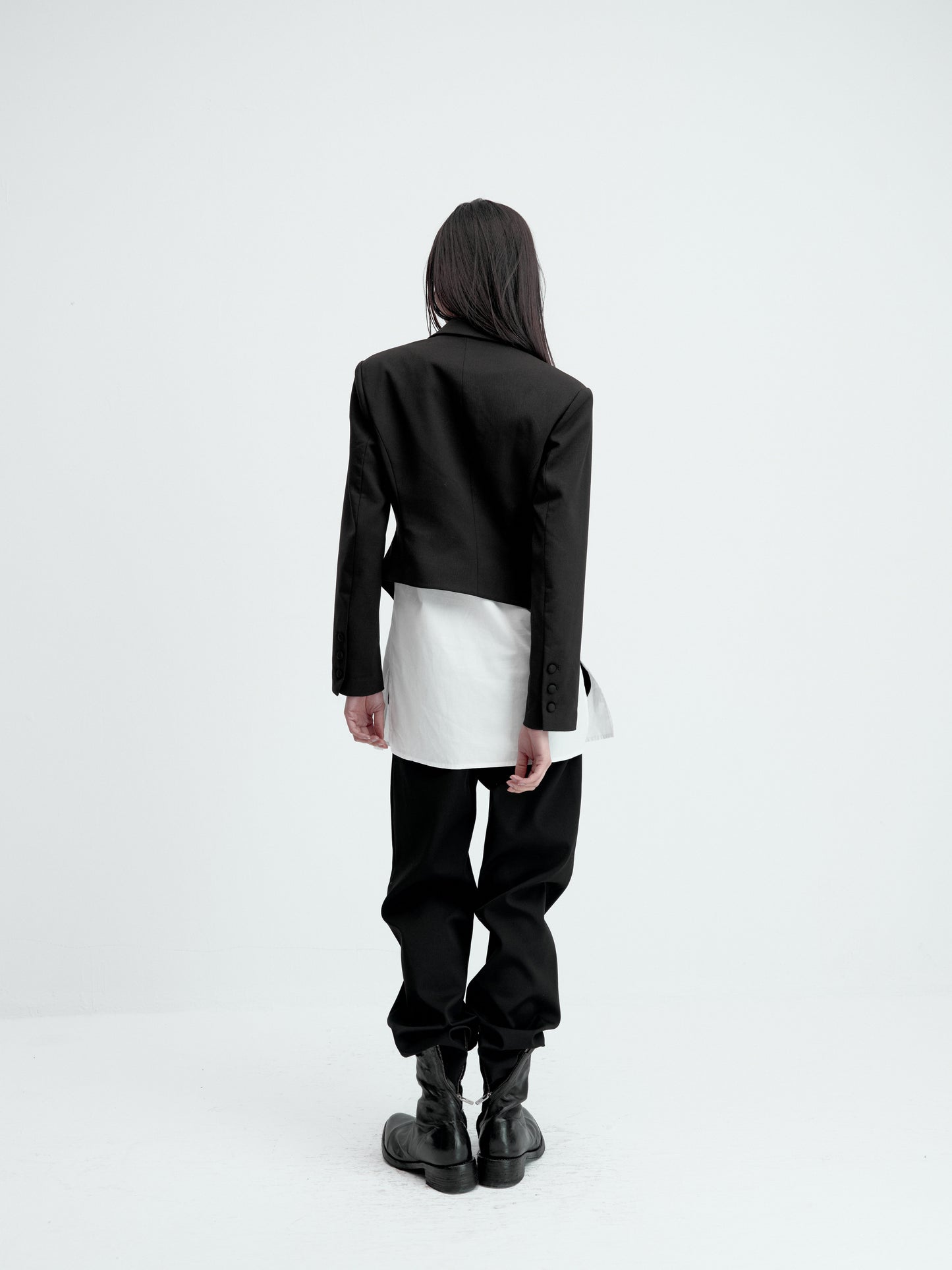 Slit-Waisted Jacket