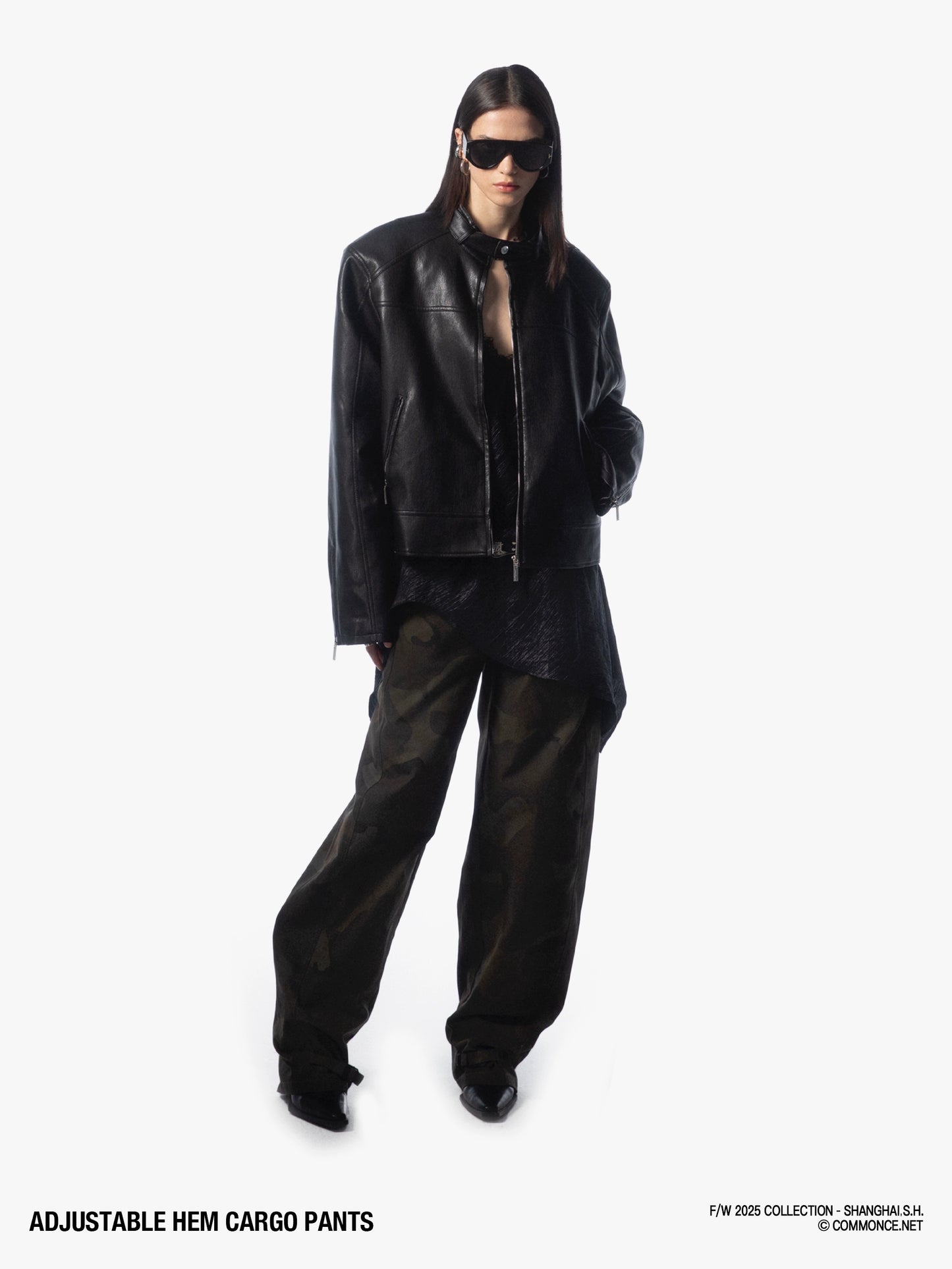 Camouflage Printed Scimitar Pants