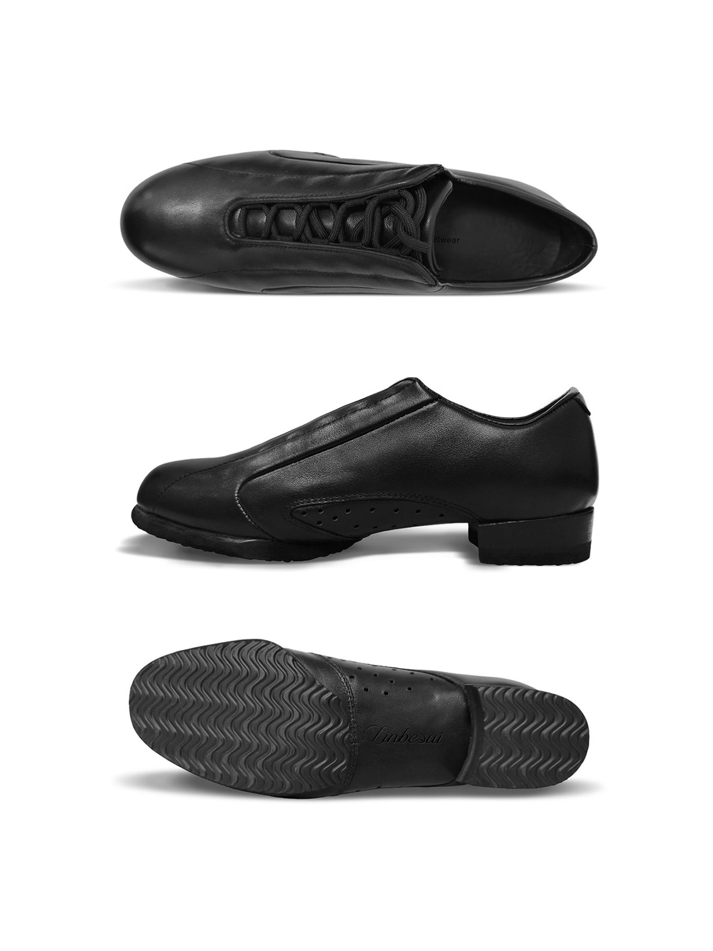 Air hole bowling sneakers