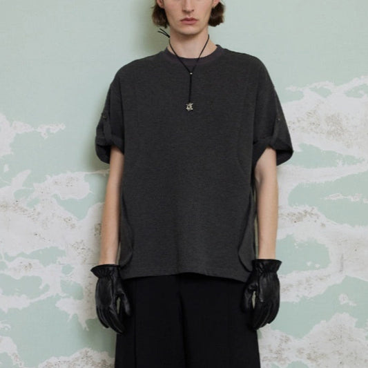 3D Structure Short Sleeve T-shirt