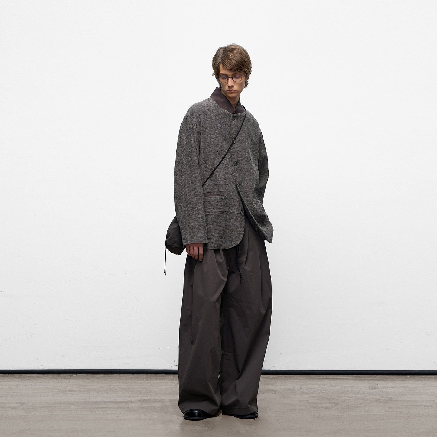 Vintage Washed Suit Stitched Jacket