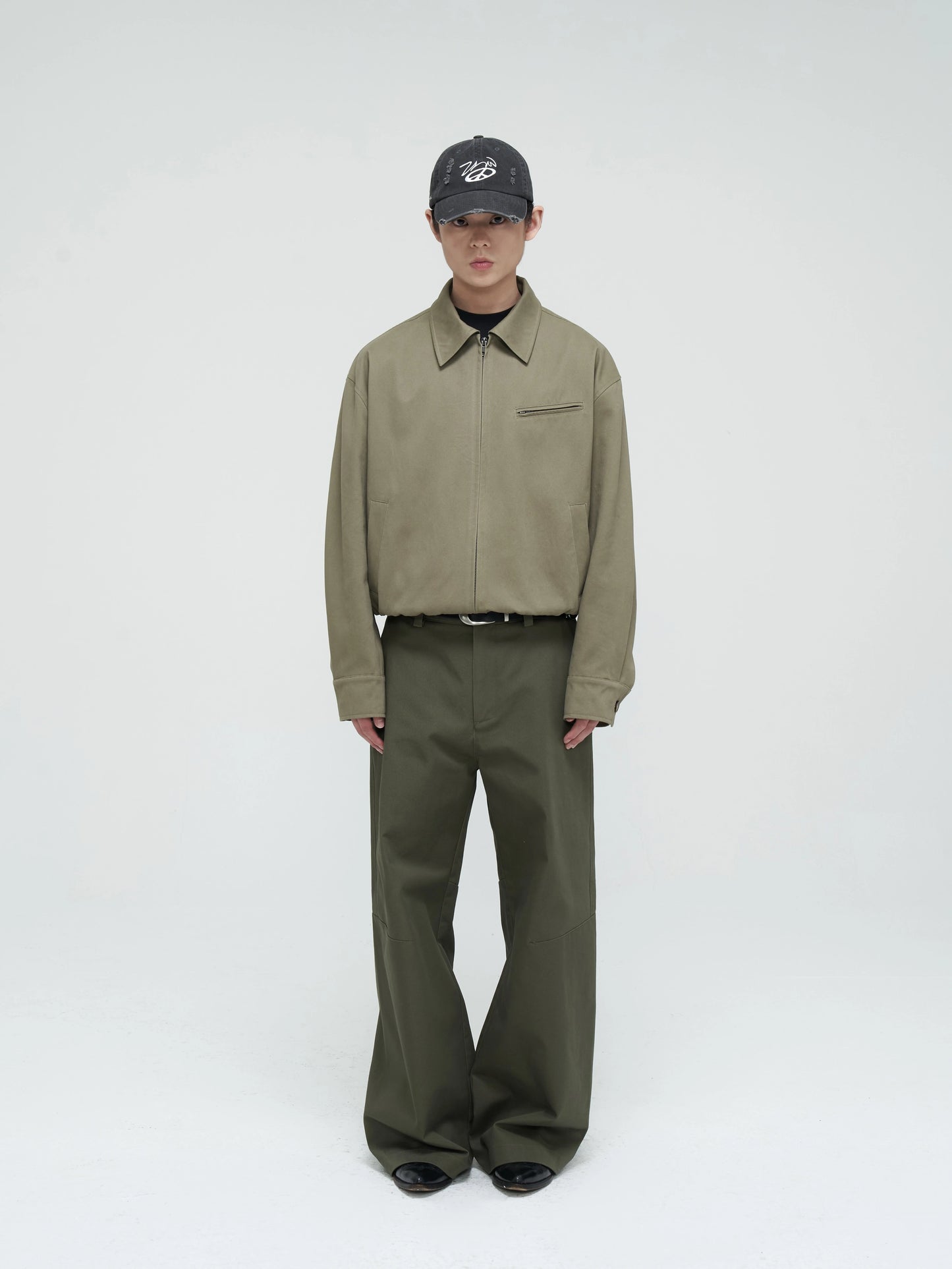 3D Cut Deconstructed Casual Pants