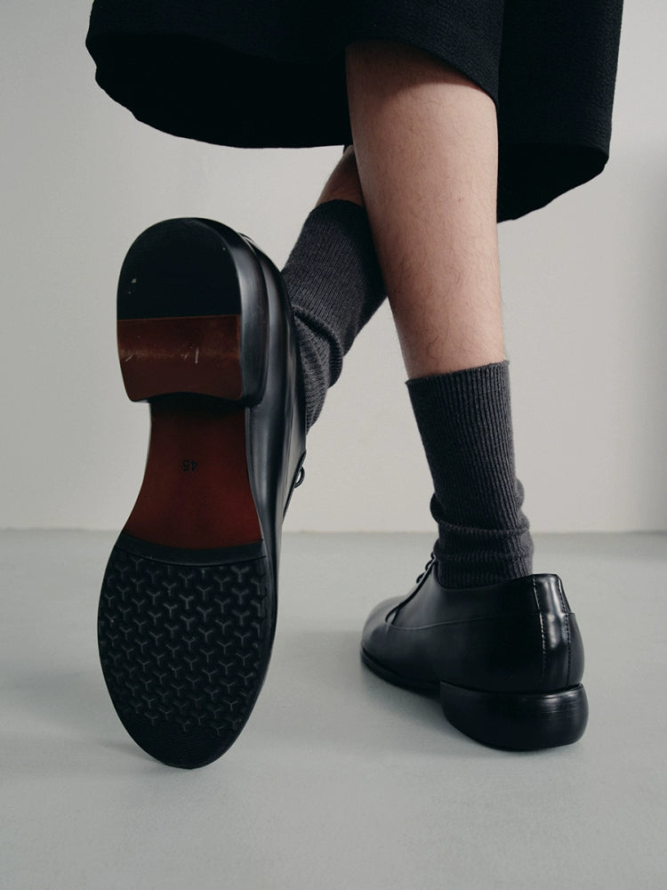 Streamlined Labor Derby Shoes
