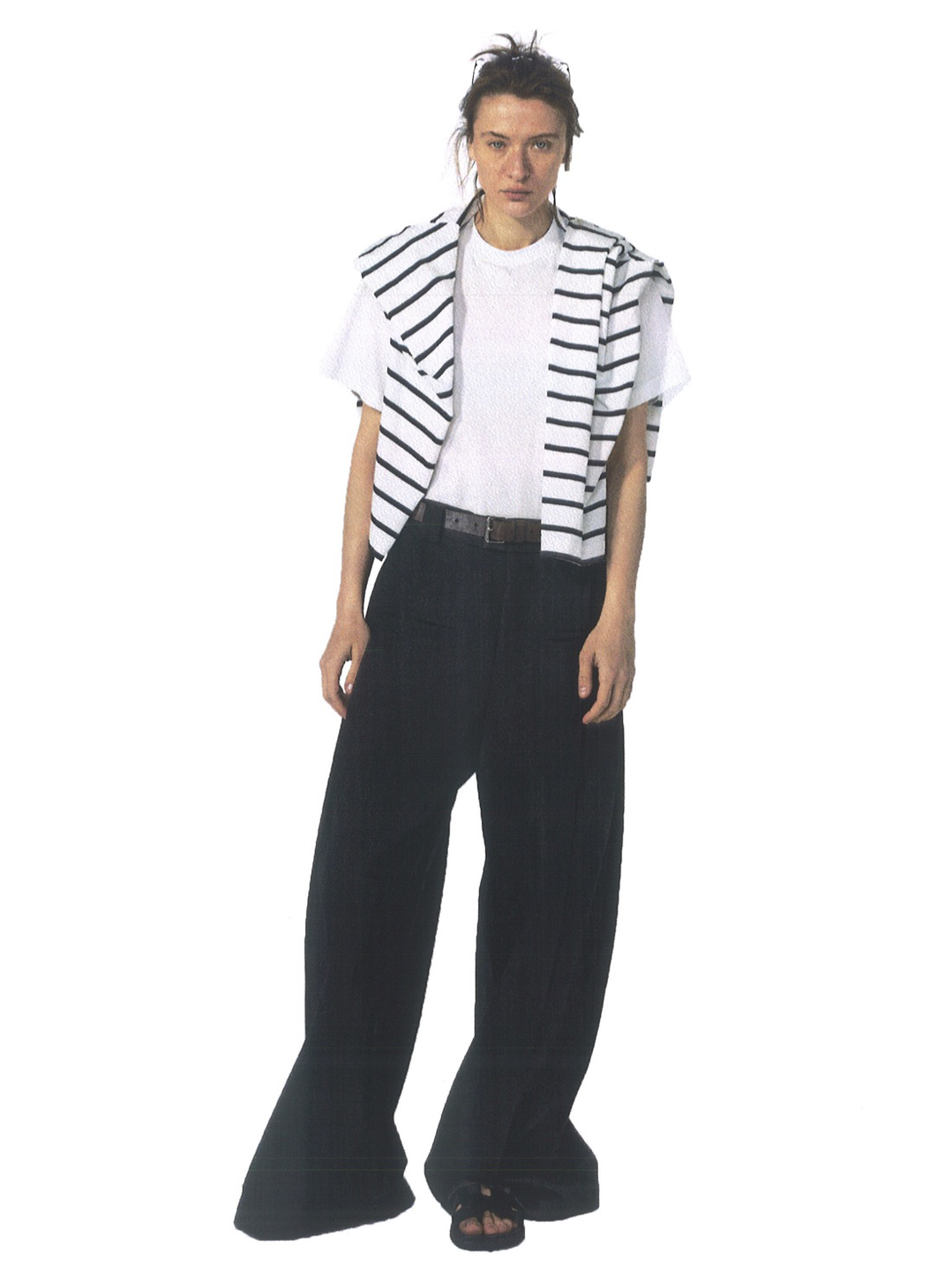 Front pocket Wide leg Trouser