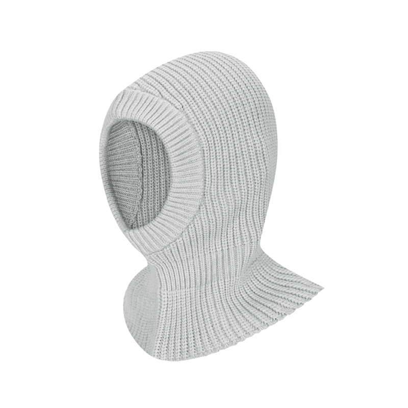 WOOL BLEND KNITTED BALACLAVA
