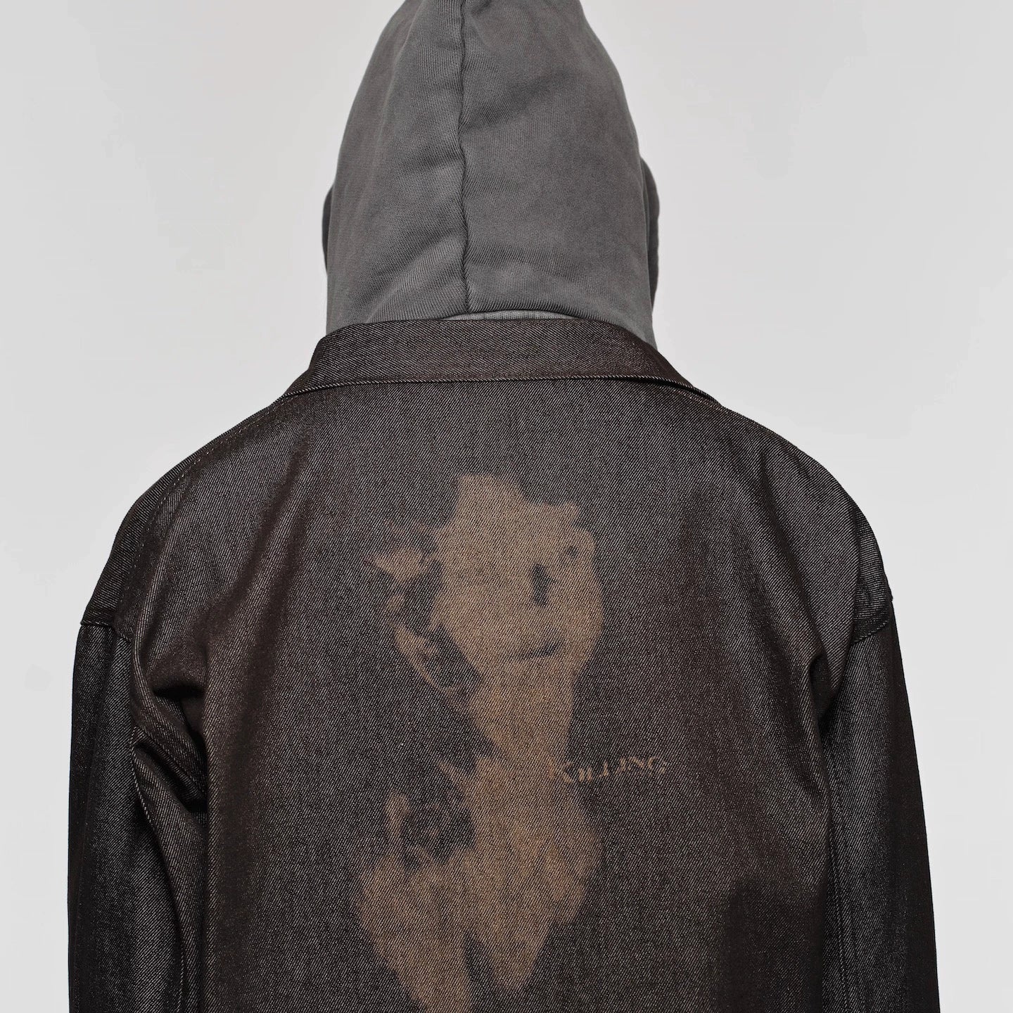 Original Cow Short Wide Denim Jacket