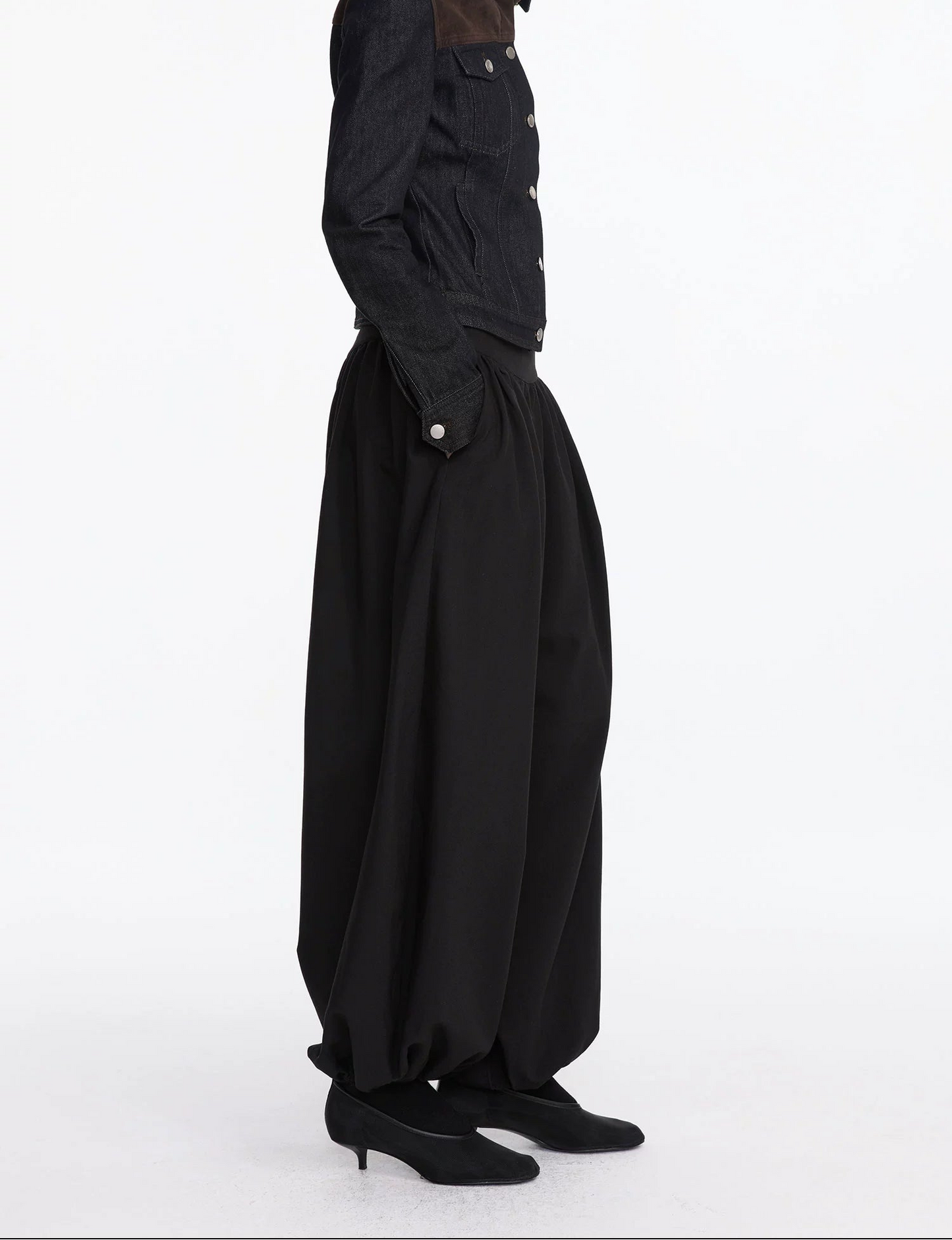 Balloon Wide Leg Pants