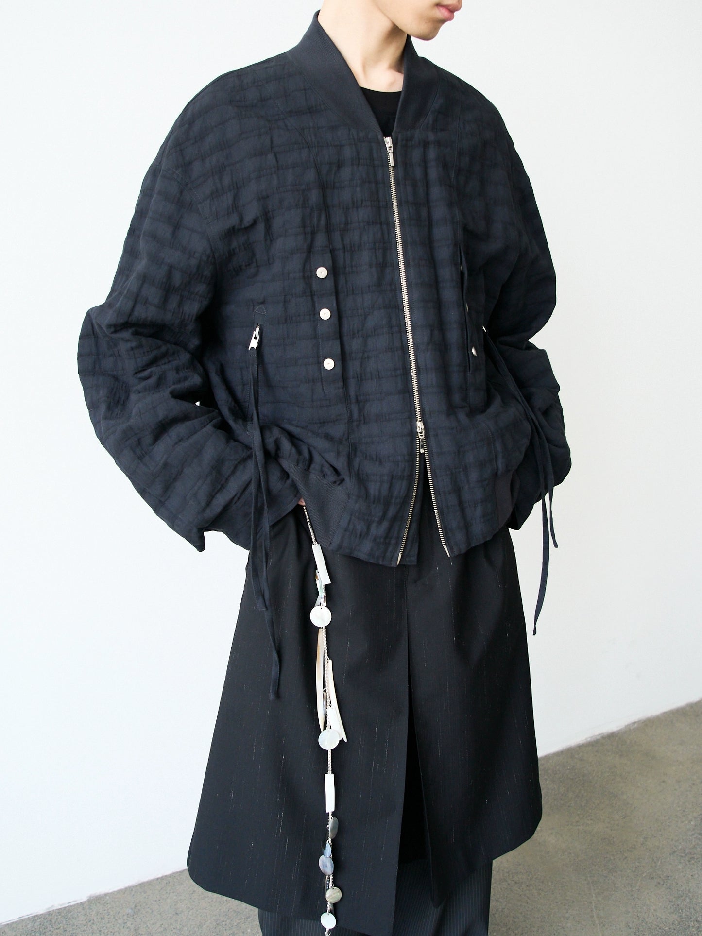 Cropped Baseball Jacket