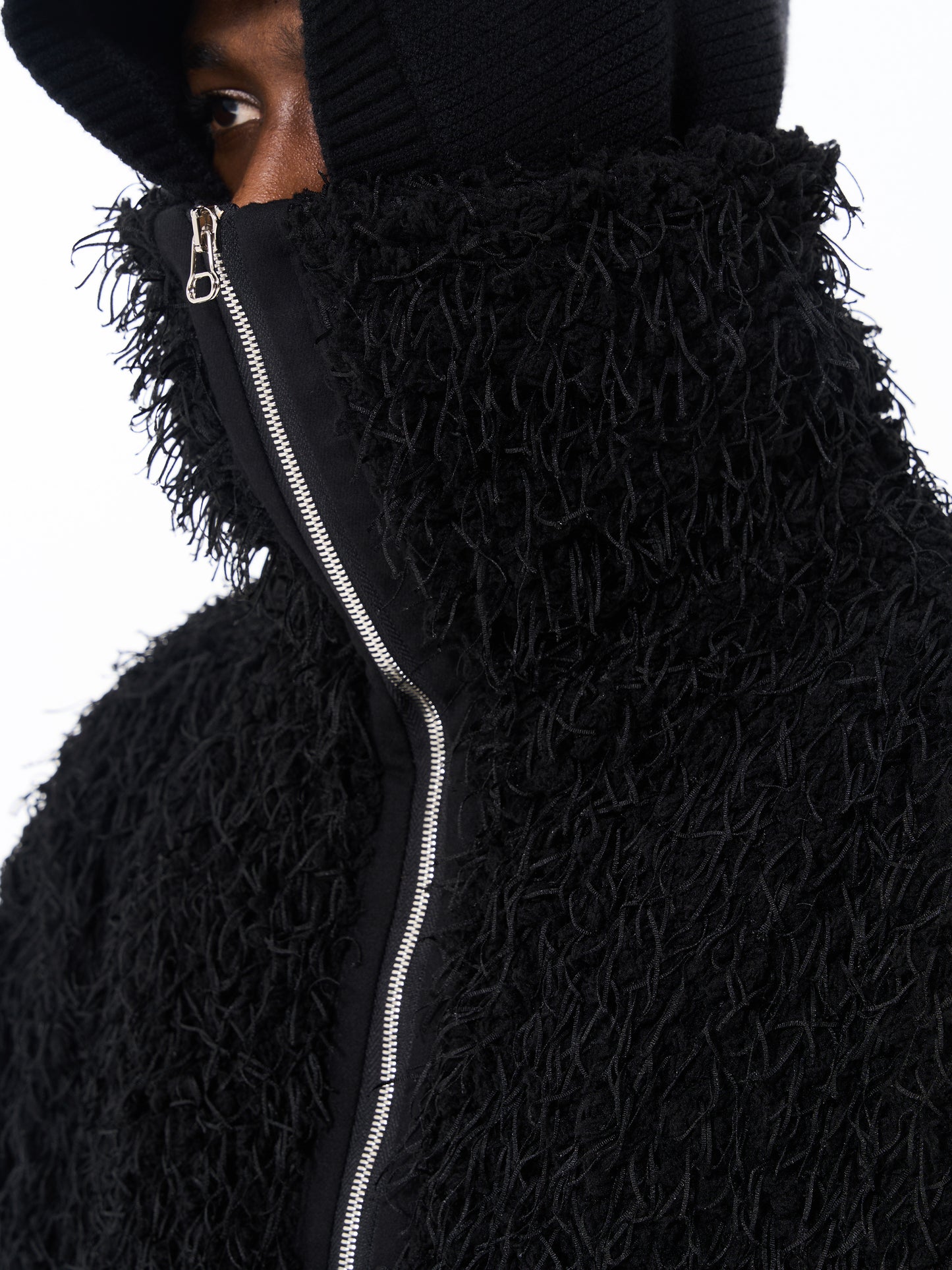 Special "rag" thick jacket
