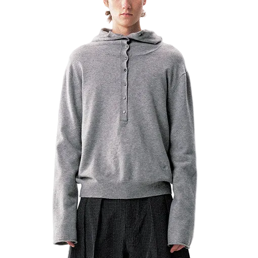 Soft loose curled sweater