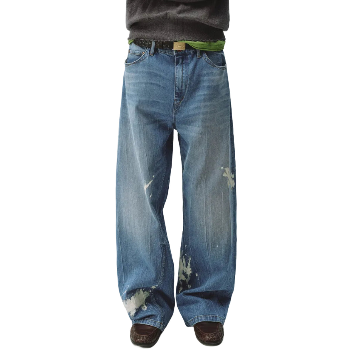 Paint Splatter Jeans