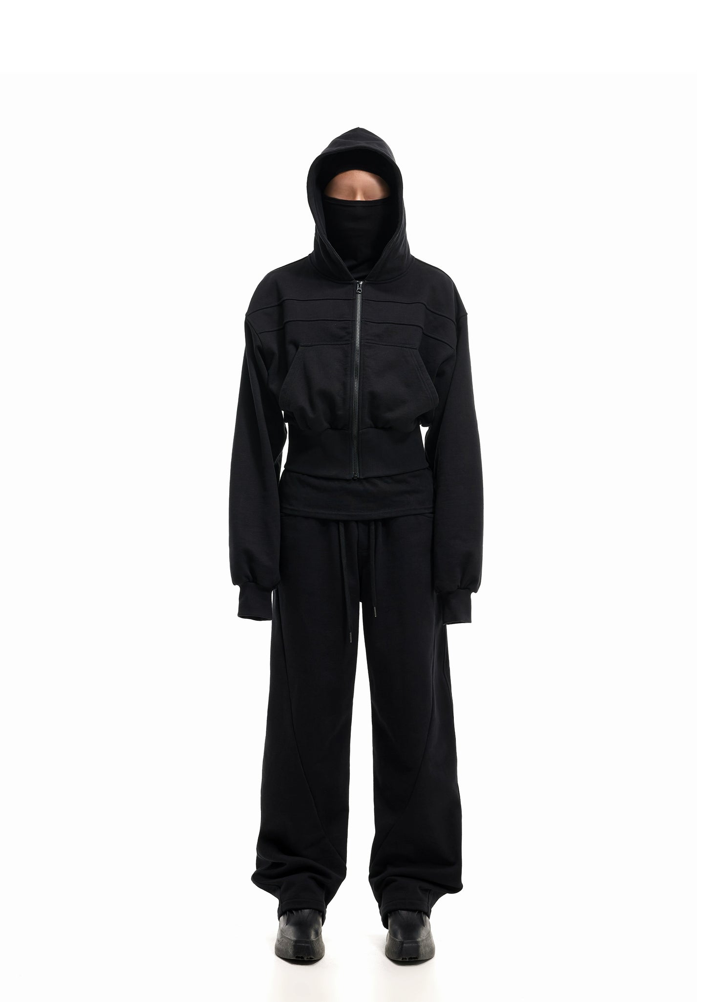 Versatile Cropped Hoodie