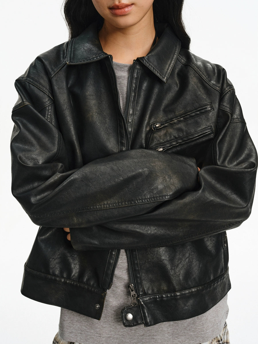 Vintage Leather Jacket