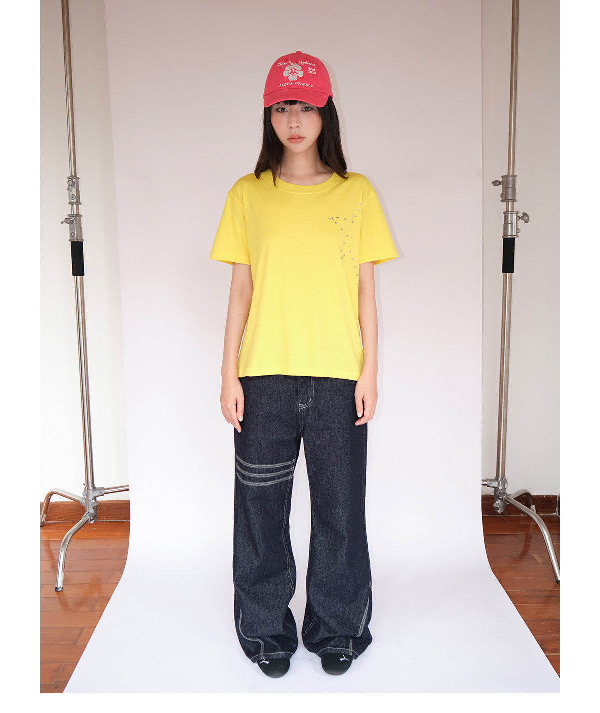 Studs Short Sleeve T-Shirt