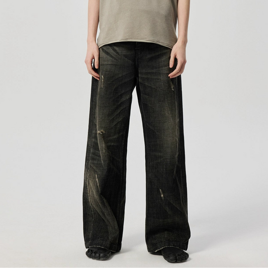 Nevada Wash distressed Jeans