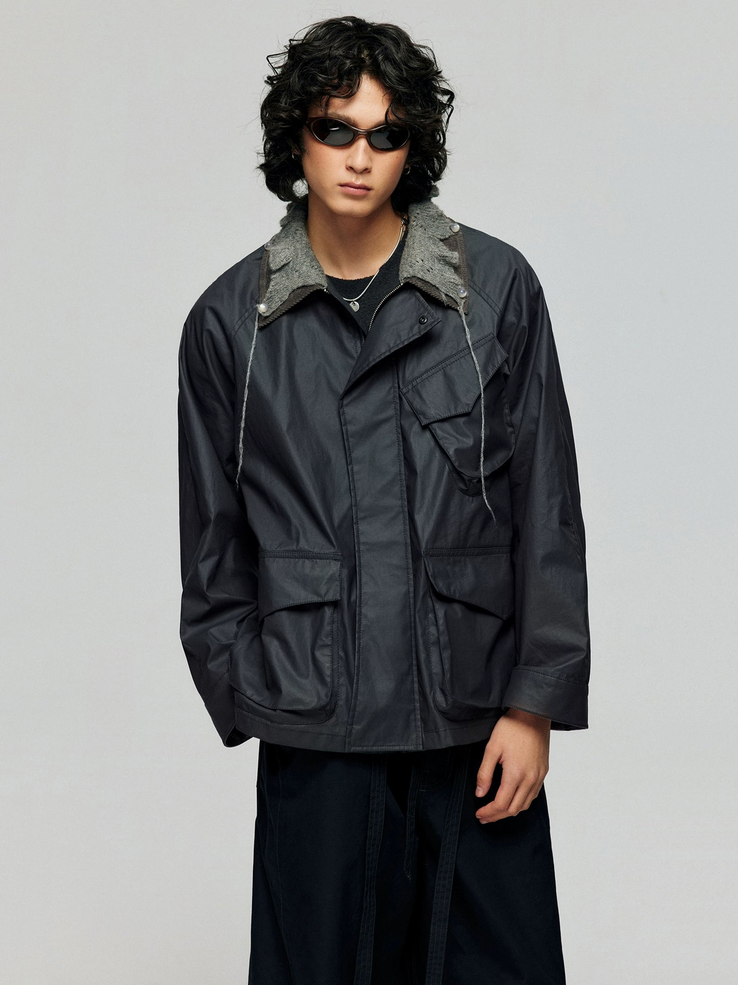 Fleece Collar Hunting Jacket