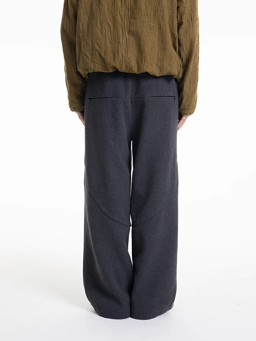 AWeBreak Cut Wool Trousers