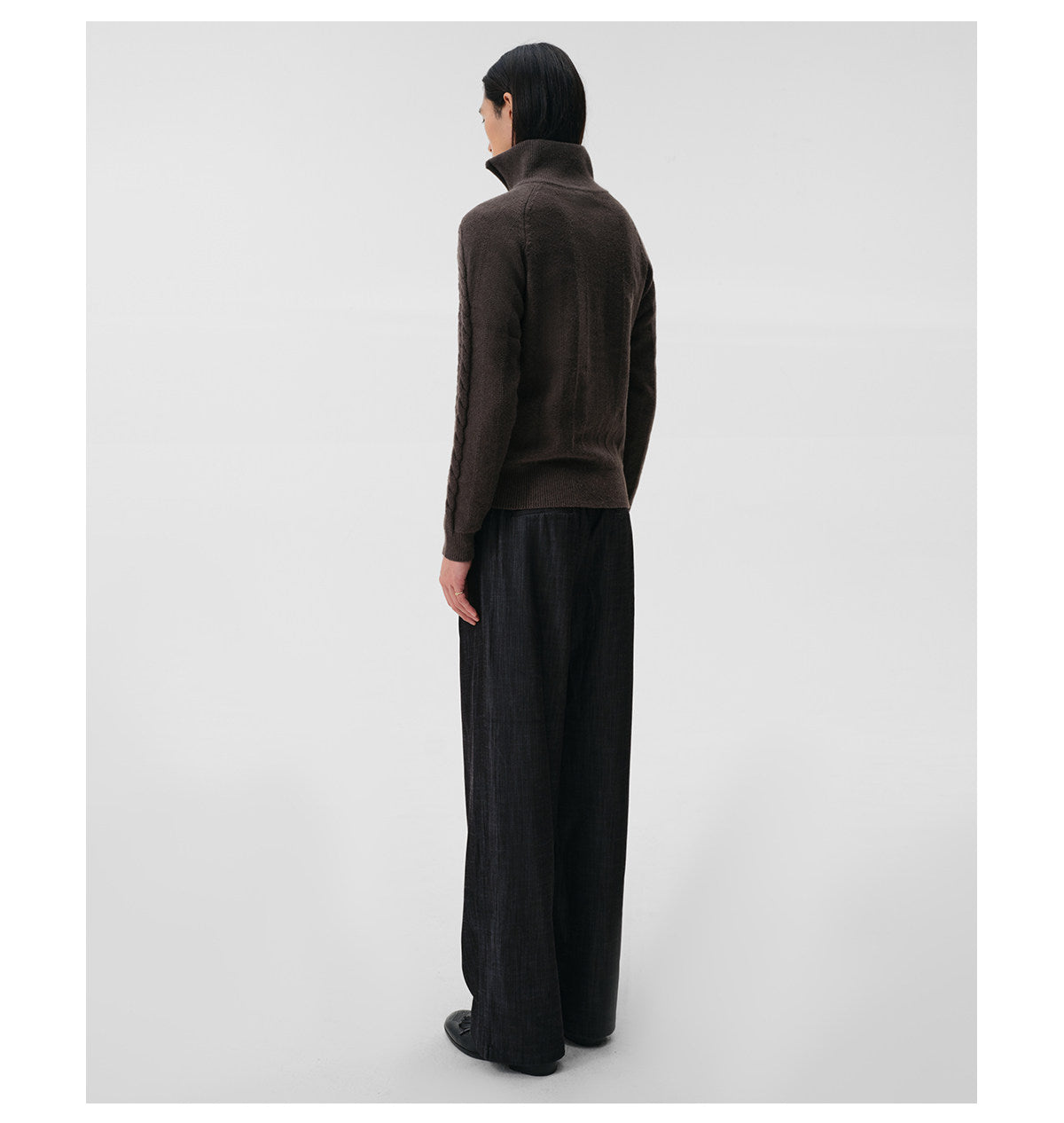 Arctic Velvet Cable Knit