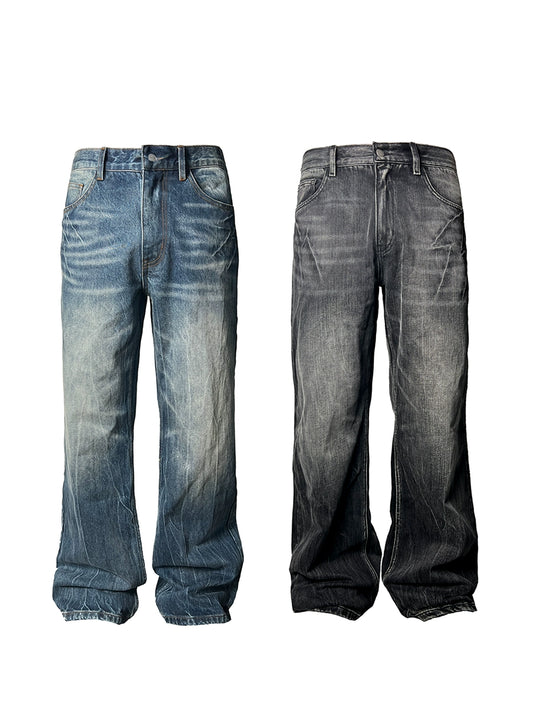 Lightning Cracked Jeans