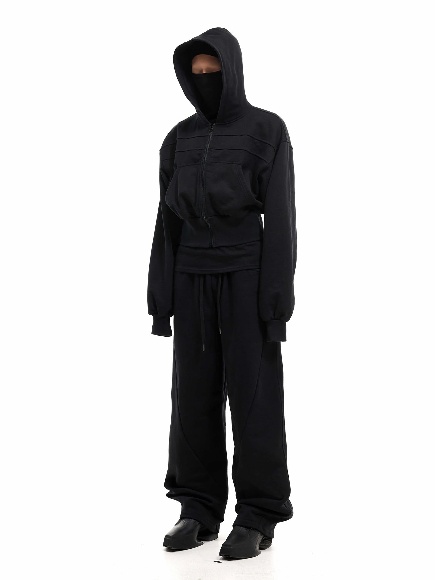 Versatile Cropped Hoodie