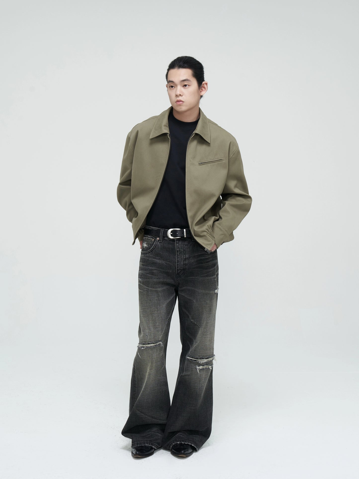 Patch Wash Destroy Jeans