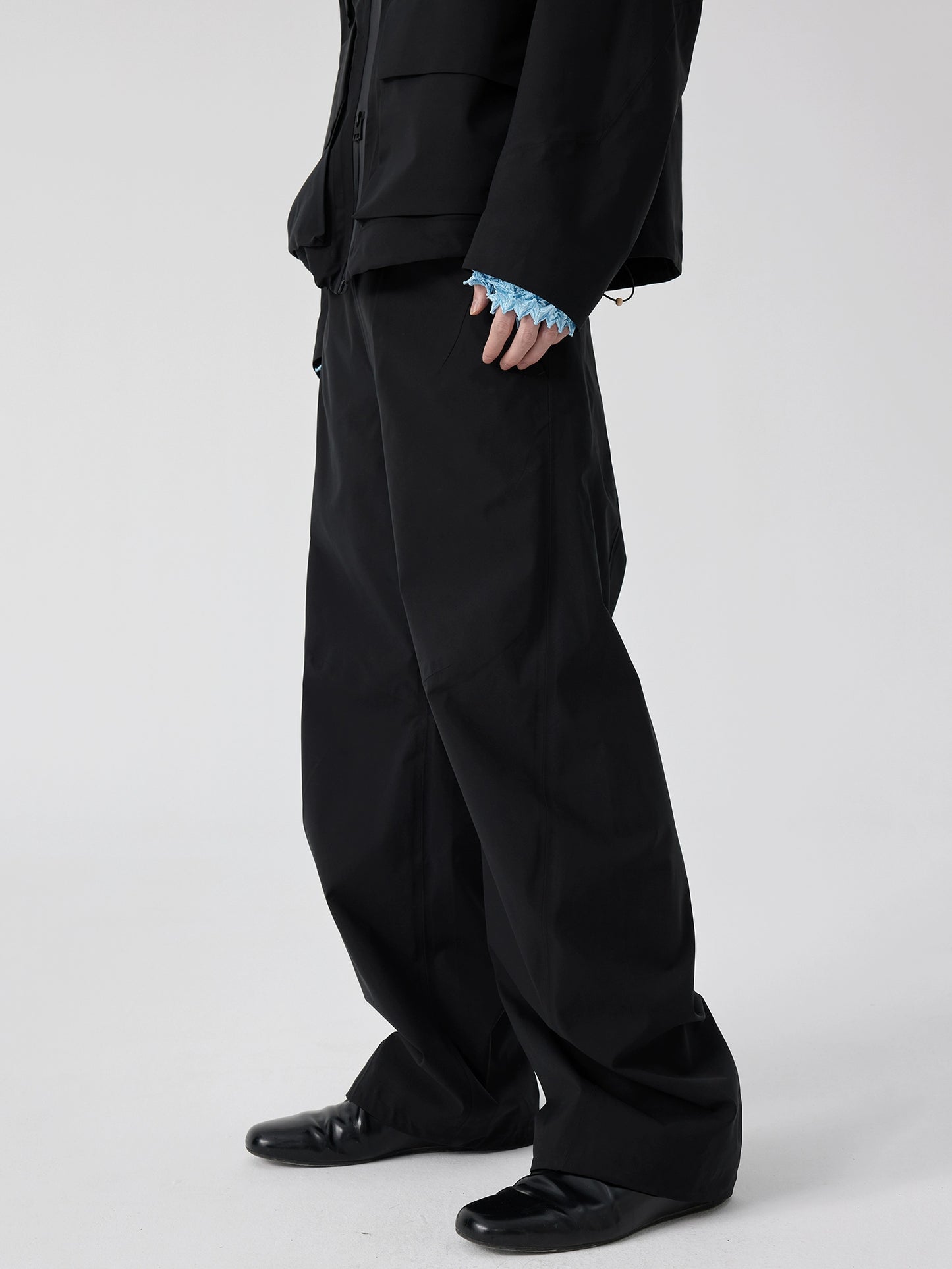 Laminated Curved Waterproof Trousers