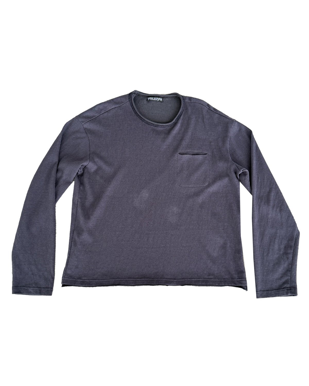Rolled edge base long sleeves