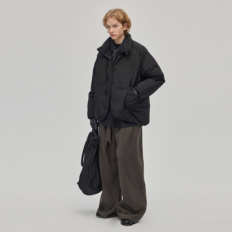 Heavy White Duck Down Jacket