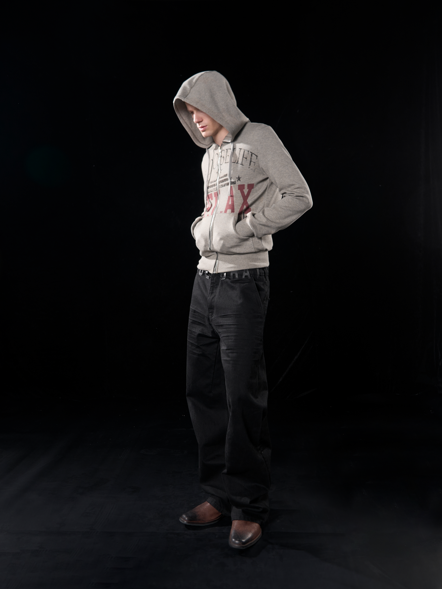 'YOUTHMAL FUNCTION' printed hoodie