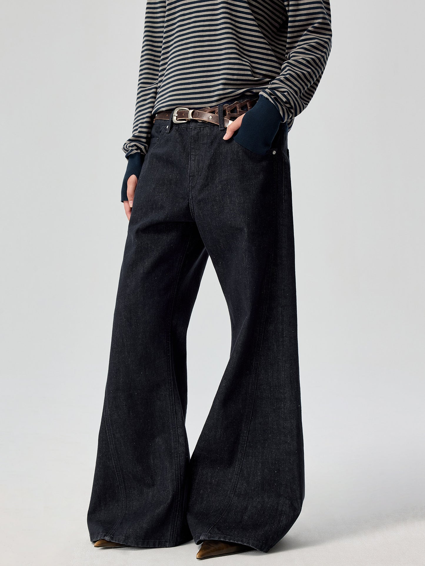 Raw Selvedge Boot Cut Jeans
