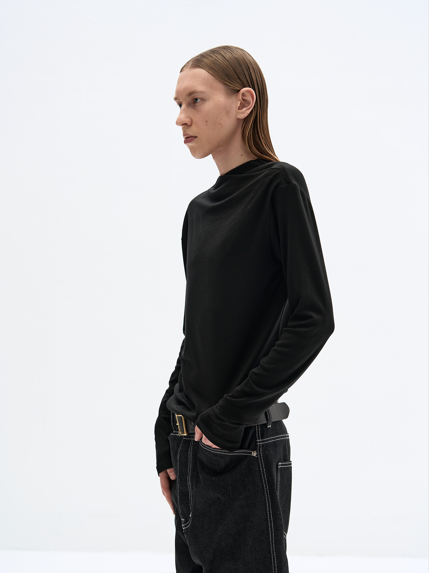 Slim long sleeve T-shirt