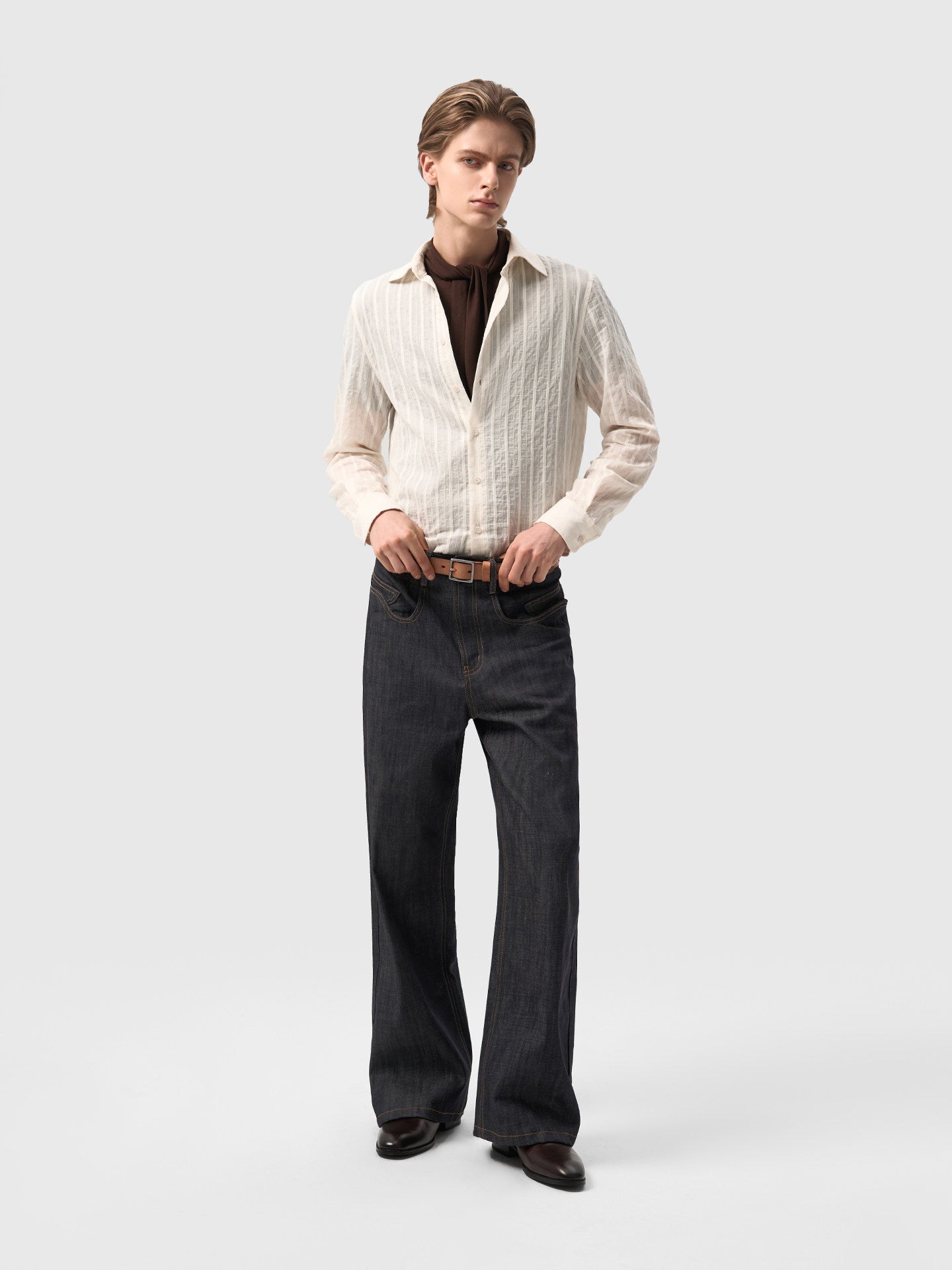 Twist Stitched Jeans