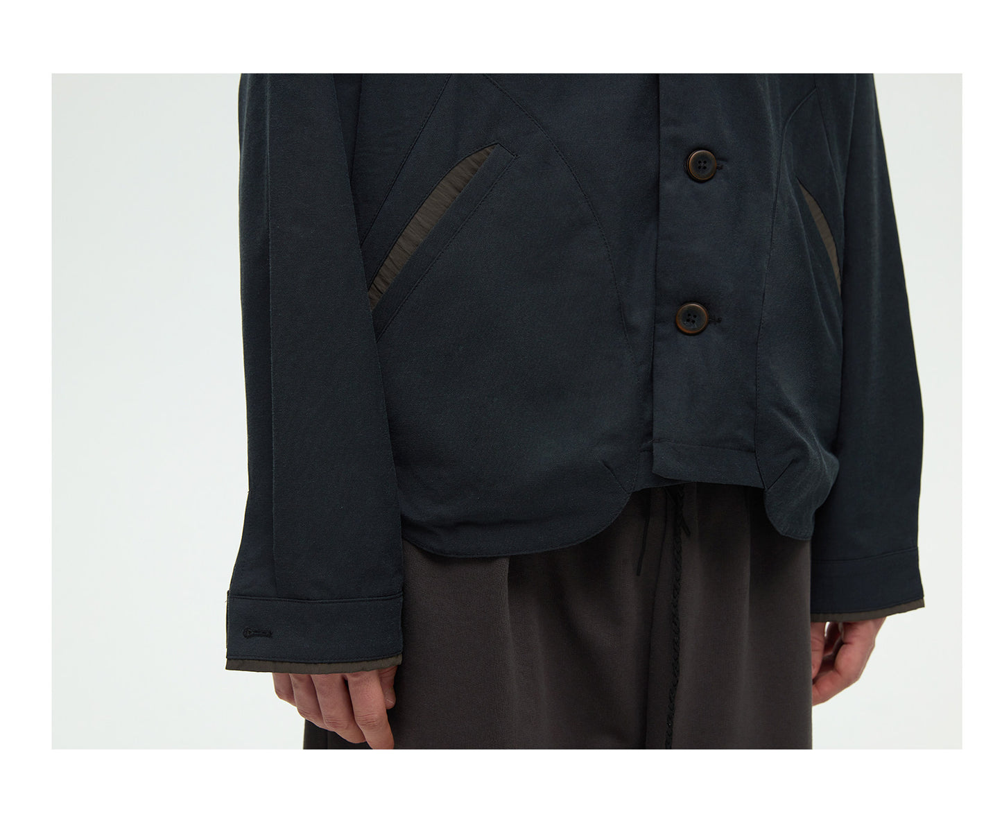 Patch Pocket Cropped Jacket