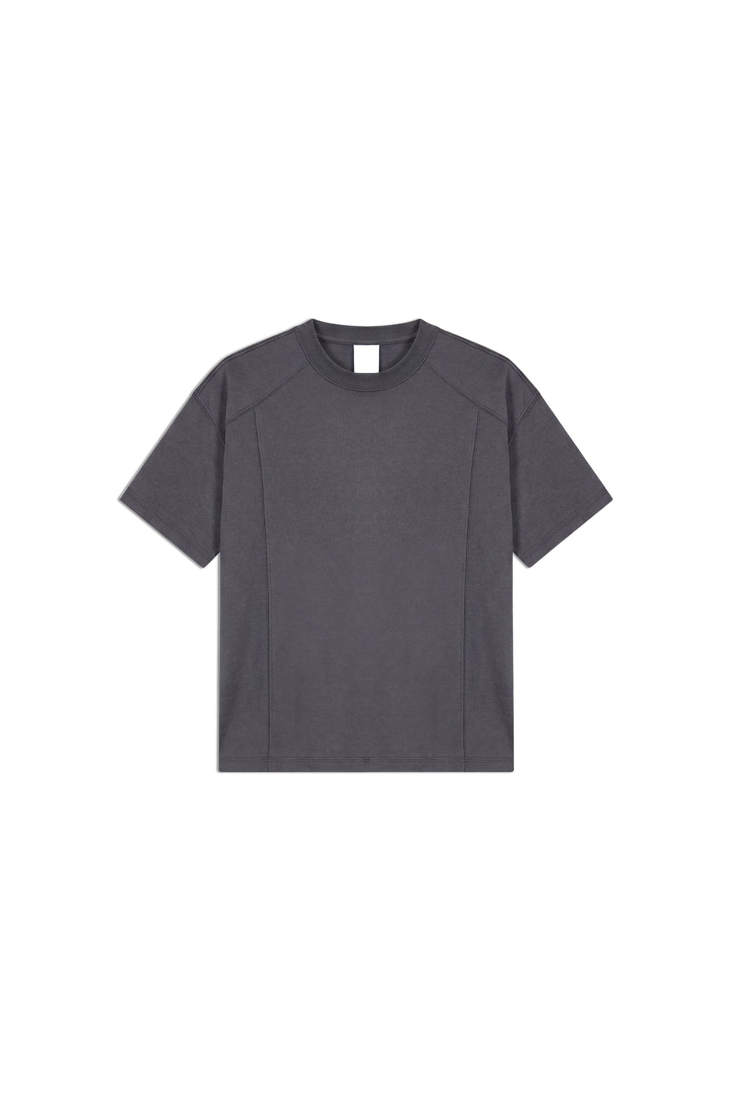 Patchwork short-sleeve T-shirt