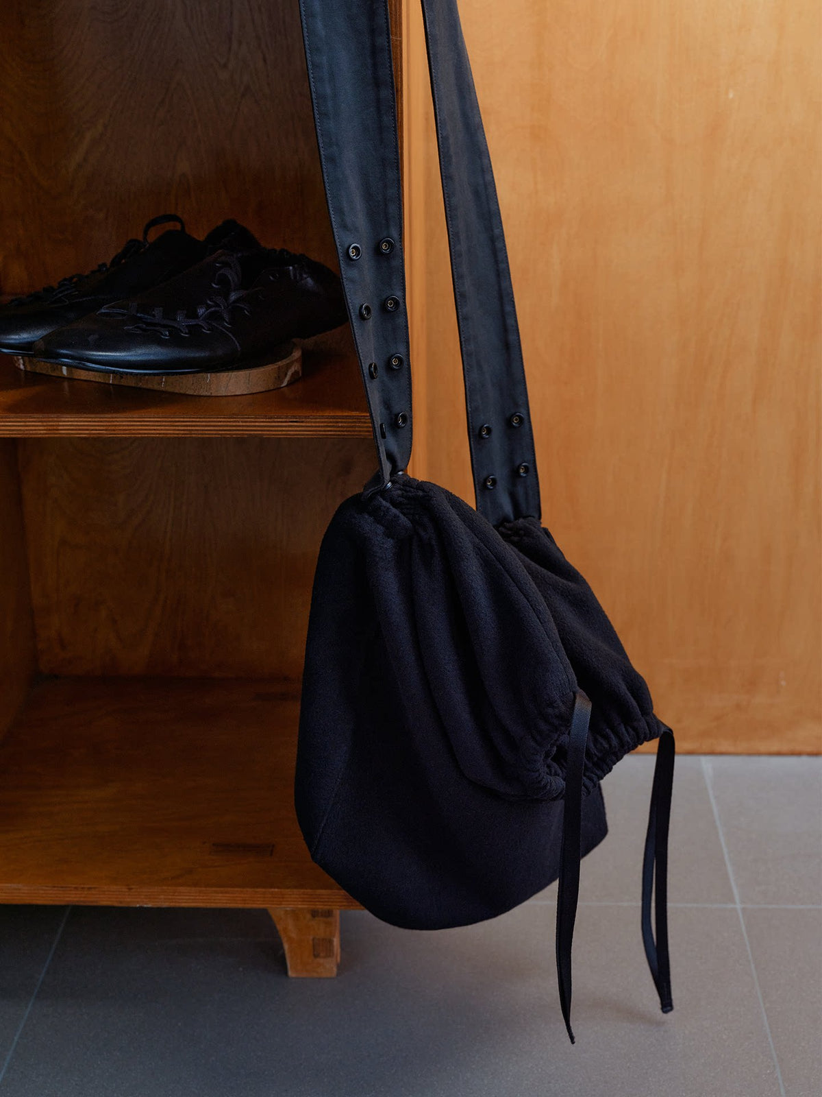 JCAESAR Patchwork Wax Texture Bag