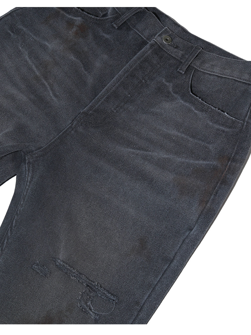 Washed Bootcut Jeans