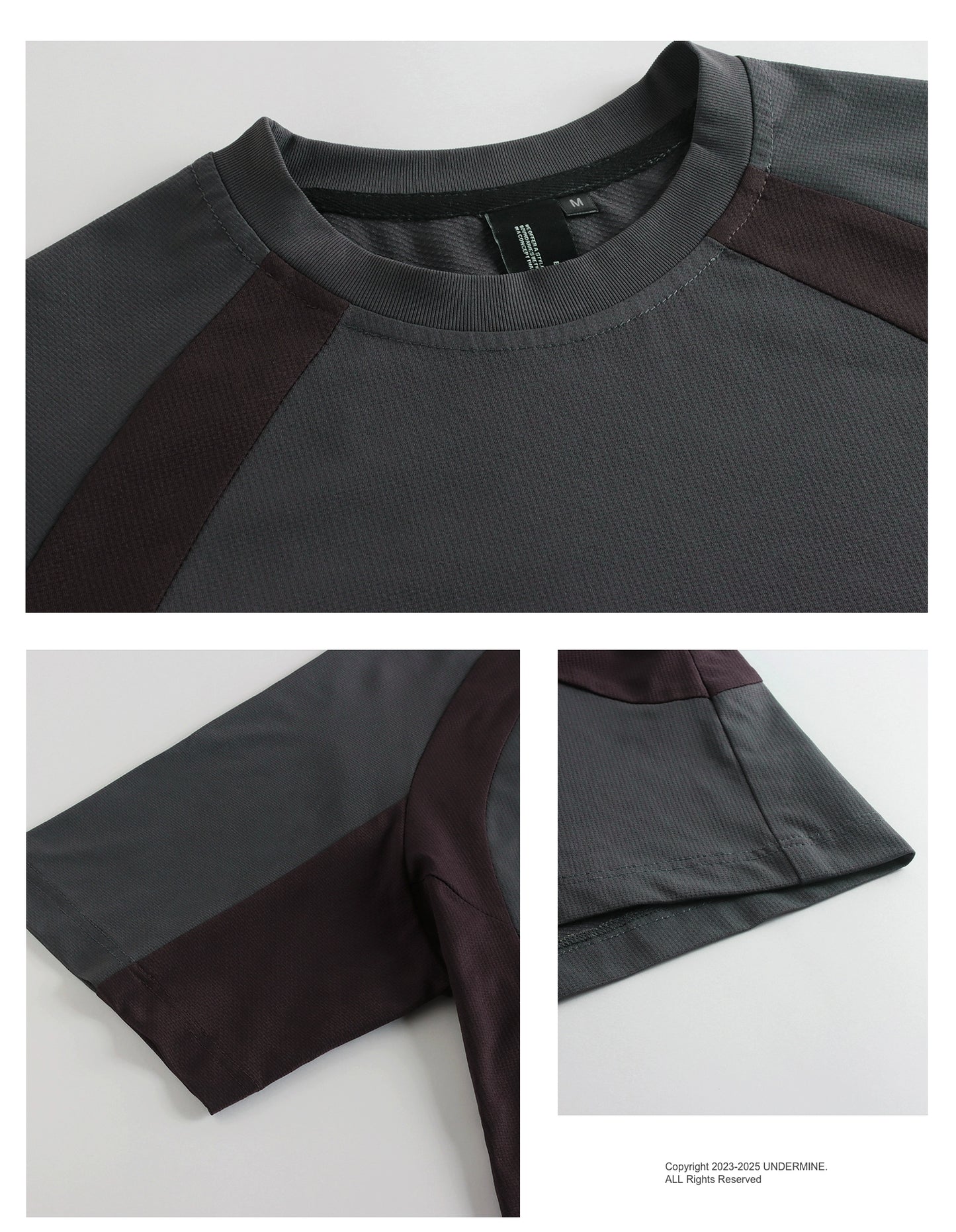 Panelled Short Sleeve T-shirt