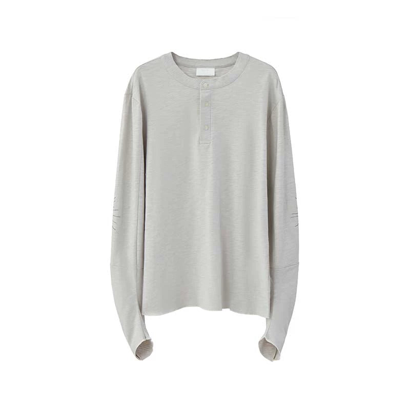 Sun Embroidery Machete Long Sleeve T-Shirt