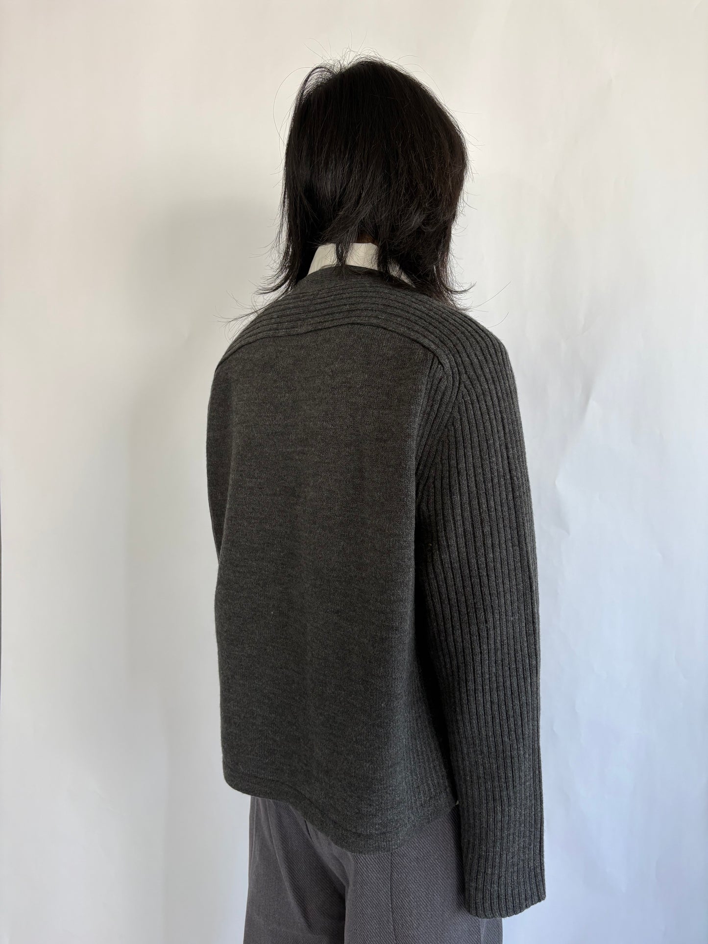 Interlaced arc sweater