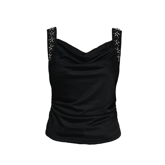 Studded Swing Neck Top