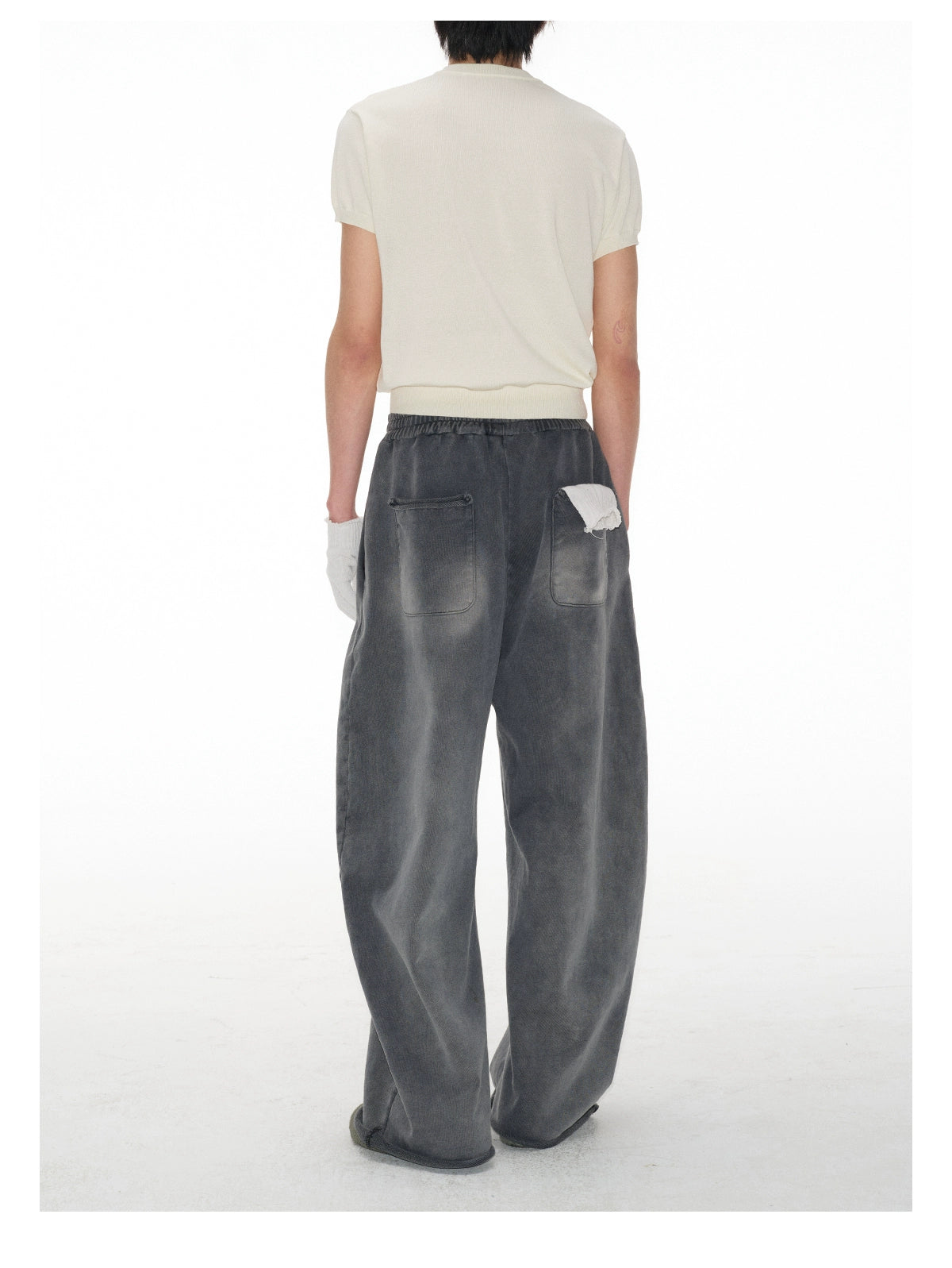 Faded Washed Cocoon Sweatpants