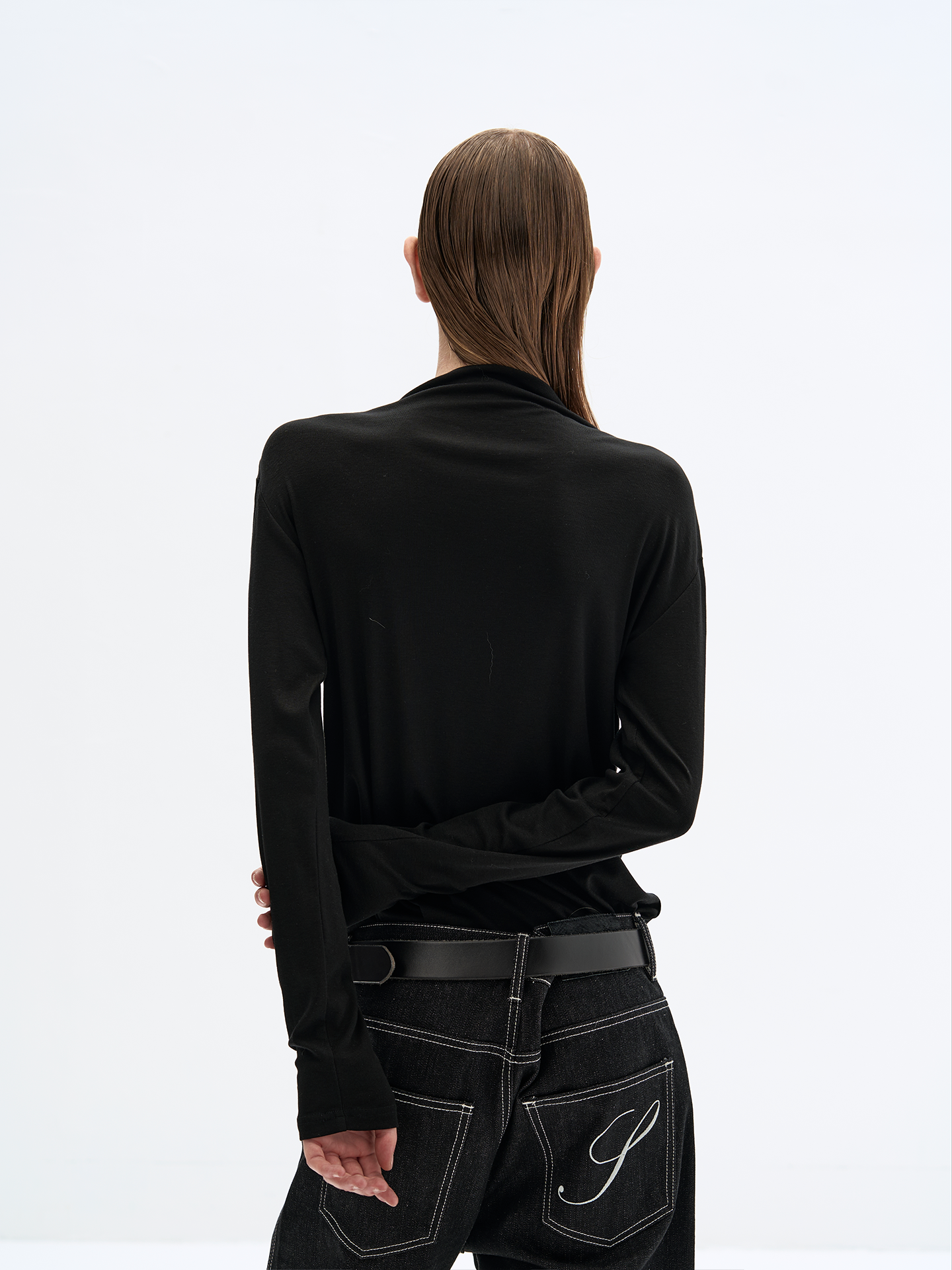 Slim long sleeve T-shirt