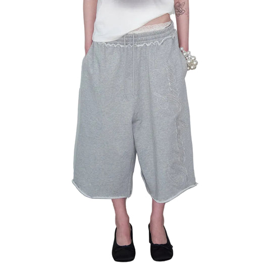 Embroidery sweatpants