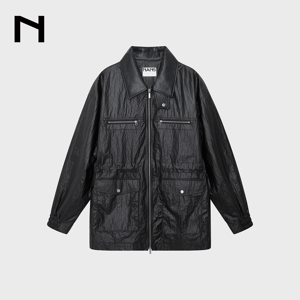 PU-coated Safari Jacket