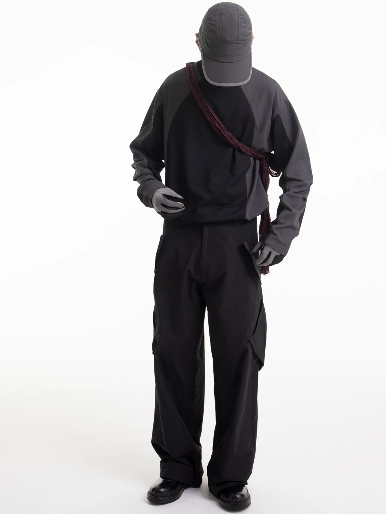 3D Curved Cargo Trousers