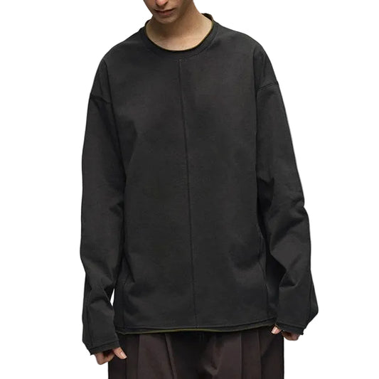 Two-tone long sleeve T-shirt