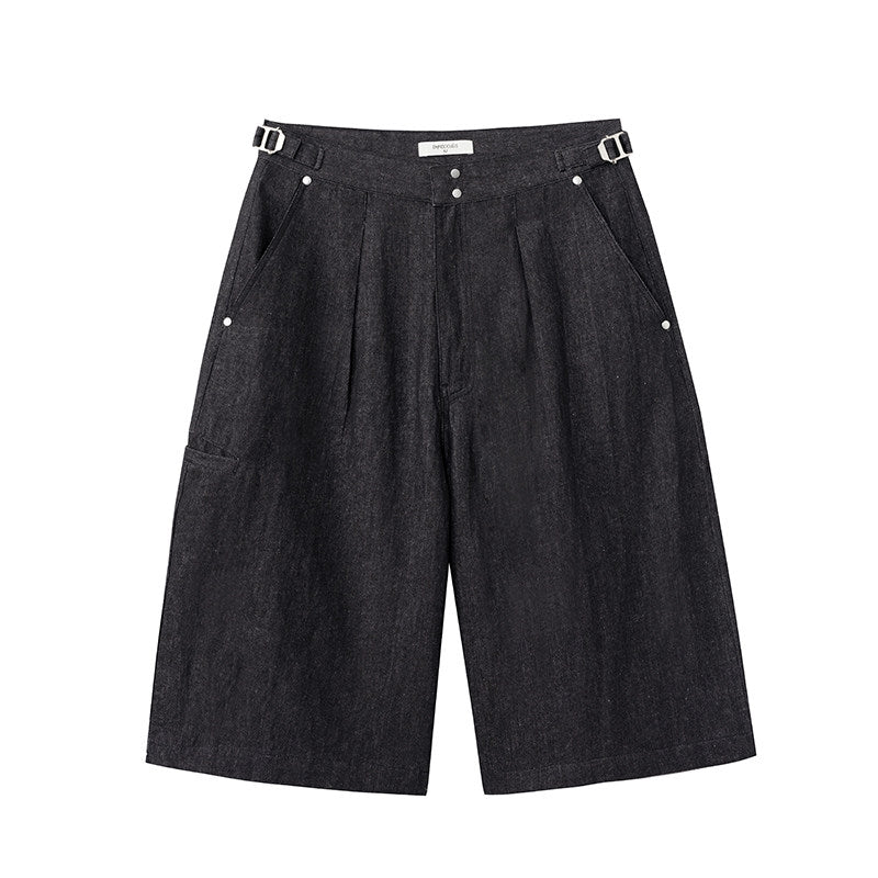 Double Pleated Shorts