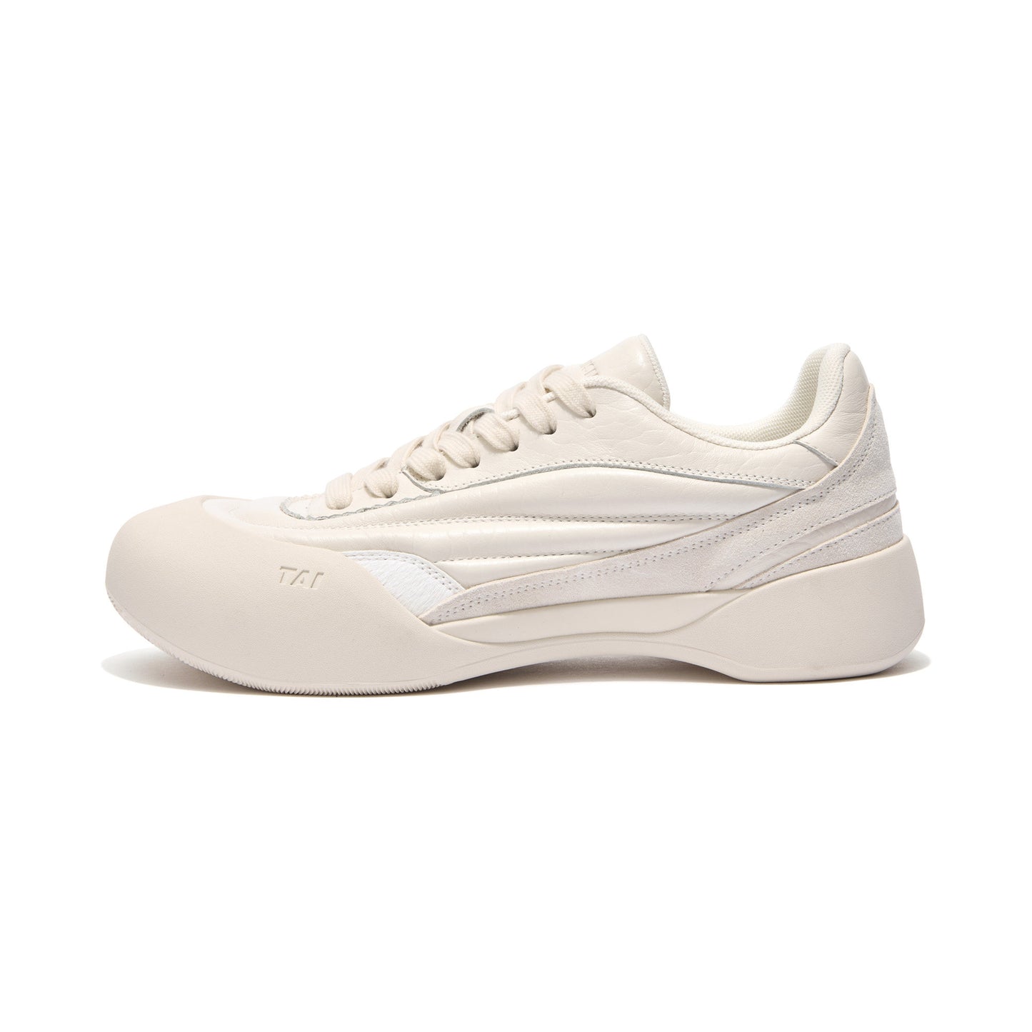 Cowhide Curve Stray Shoes