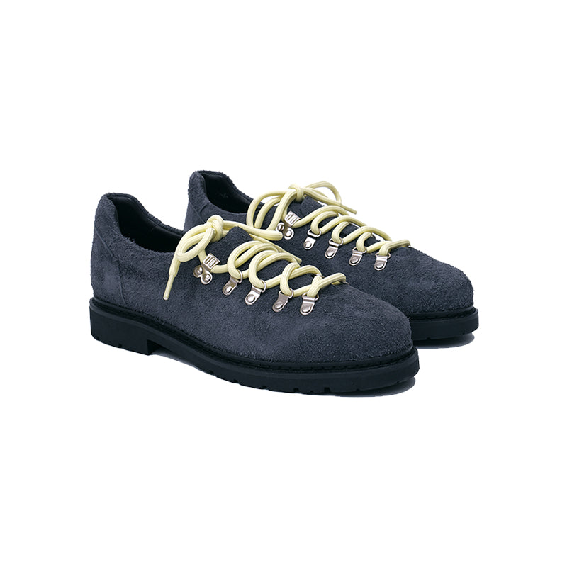 CRICLE CAGE SUEDE LEATHER HIKING DERBY CONTRASTING SNEAKER