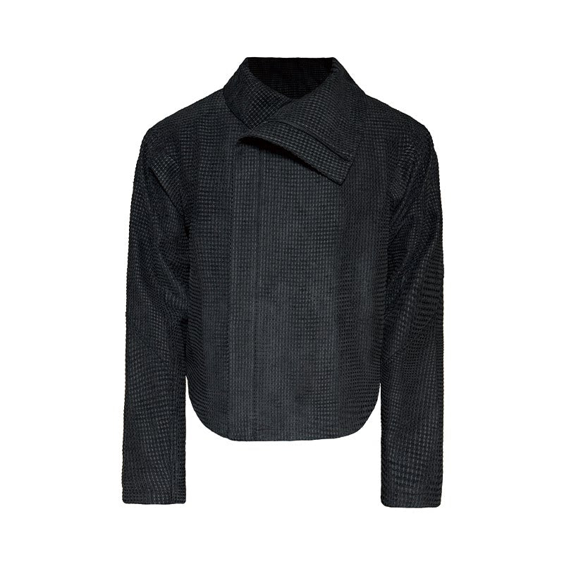 Jacquard cropped jacket